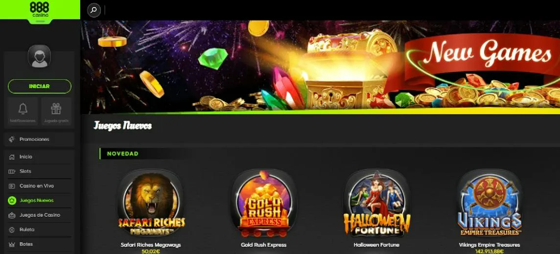 españa casinos 888 online